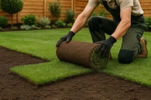 Learn how to lay turf like a pro